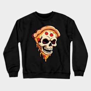 SKULL PIZZA Crewneck Sweatshirt